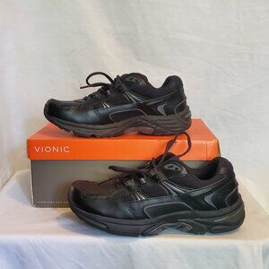 Vionic Walker Women's Sneaker Leather Upper, Size 8 W